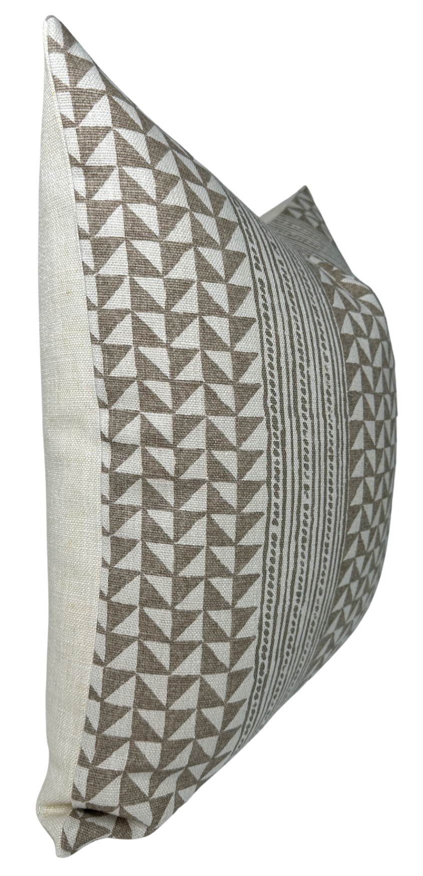 Aegean Stripe Pillow Cover in String