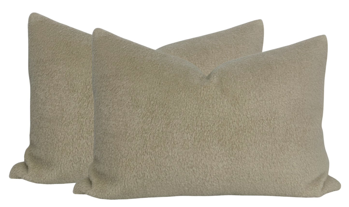 Fuzzy Wuzzy Pillow Cover in Tawny