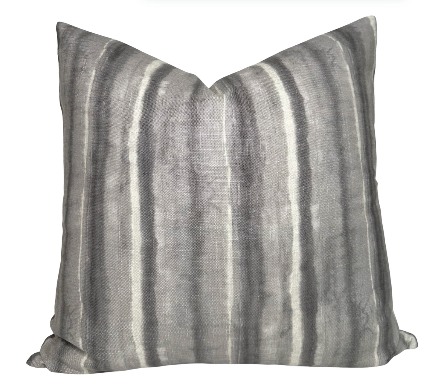 Kumo Stripe Pillow Cover in Charcoal