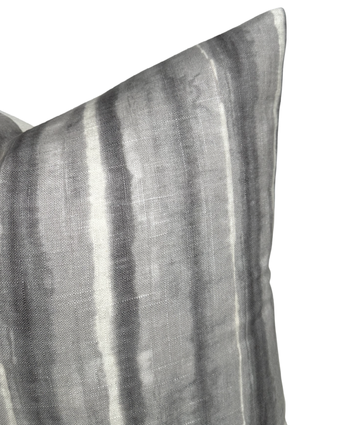 Kumo Stripe Pillow Cover in Charcoal