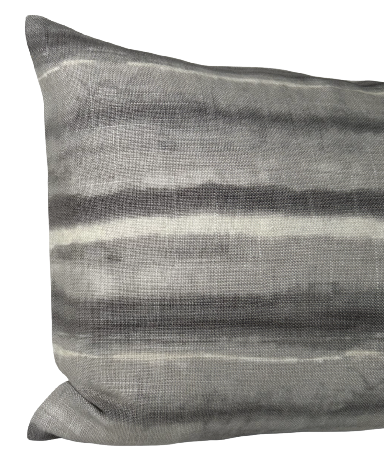 Kumo Stripe Pillow Cover in Charcoal