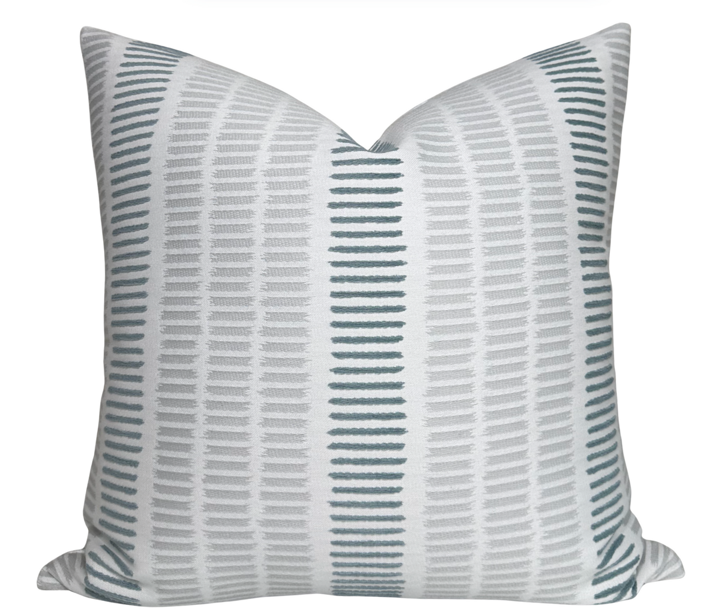 Thibaut Topsail Pillow Cover in Sterling and Slate