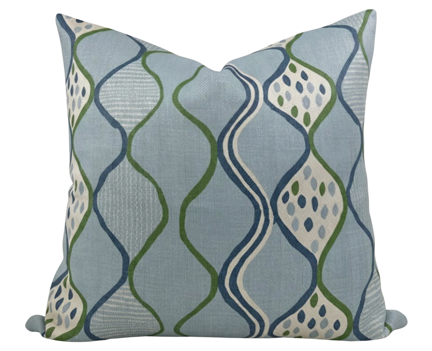 Baltic Weave Pillow Cover in Blue, Peter Dunham Textiles