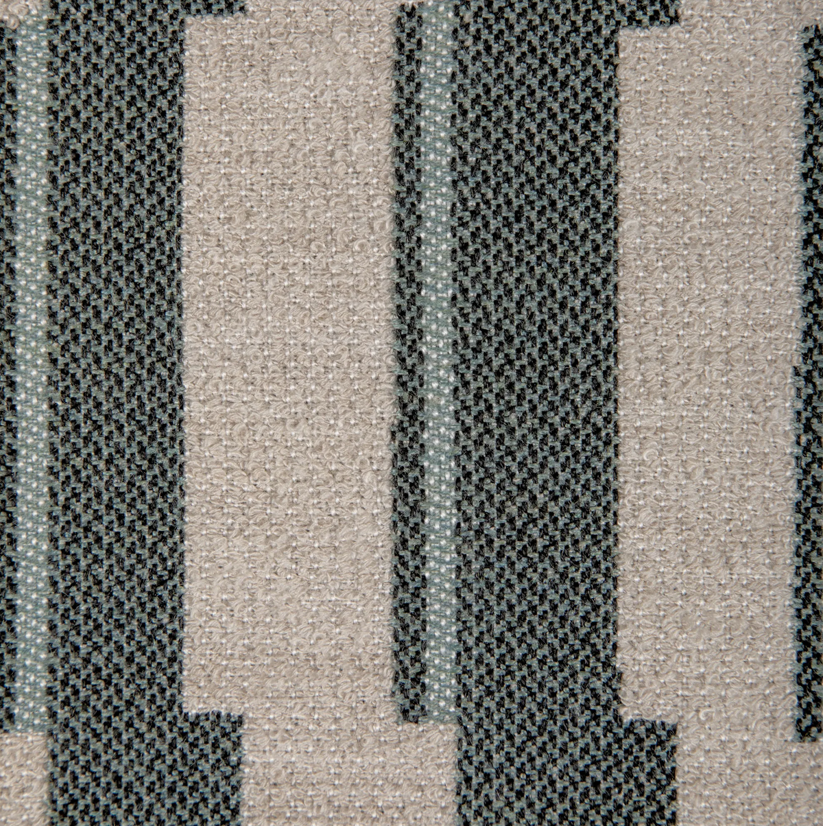 Huron Woven Pillow Cover in Denim