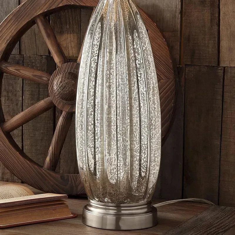 Minimalist Modern Retro American Desk Lamp - Luxury Bedside Light for Bedroom and Living Room