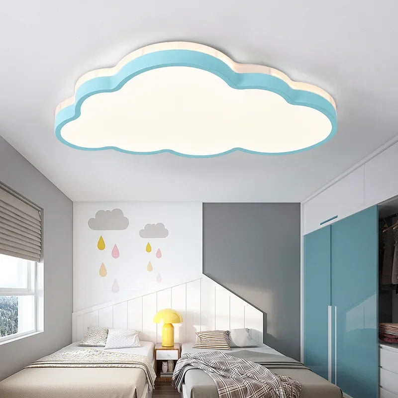 Cloud Lamp LED Ceiling Lights - Room Decor Para Habitacion - White/Blue/Pink Body Luminaire - Ideal for Bedroom and Study