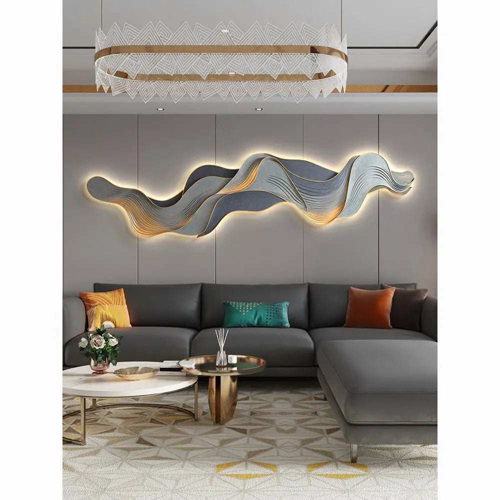Dlight Decor Mountain LED Wall Art Light Panel