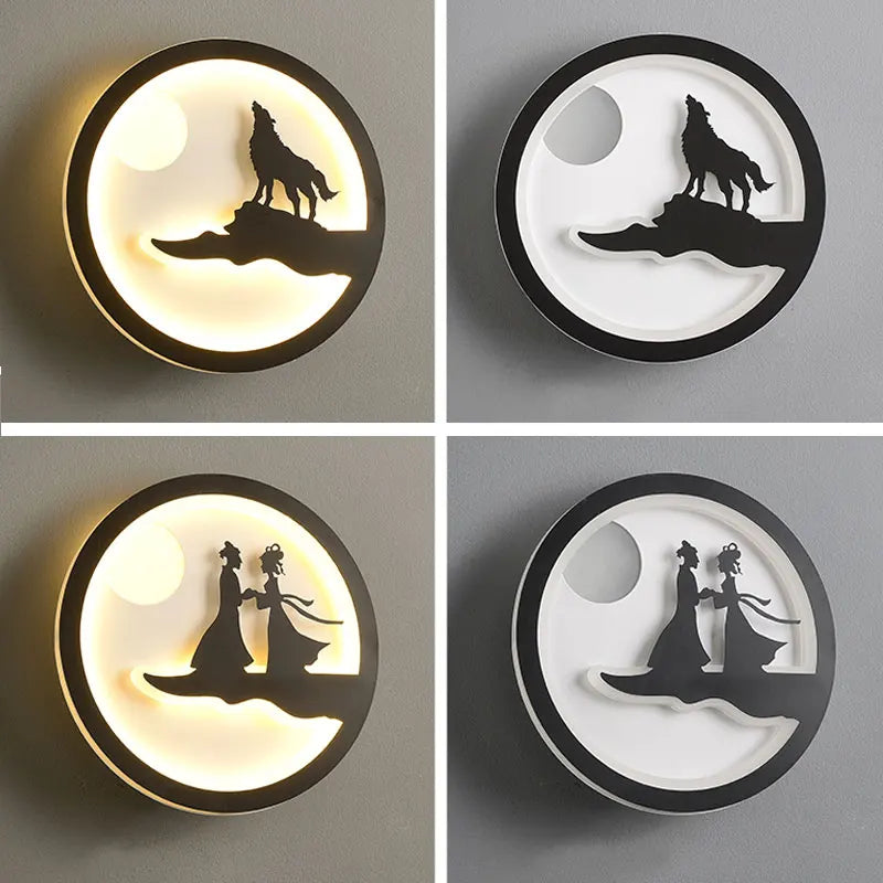 Dlight Decor Nordic Character Glow Wall Lamp