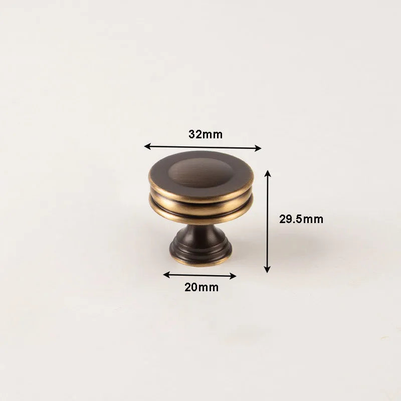 Brass Kitchen Cabinet Handles – Gold Textured Drawer Knobs and Door Bar Handles