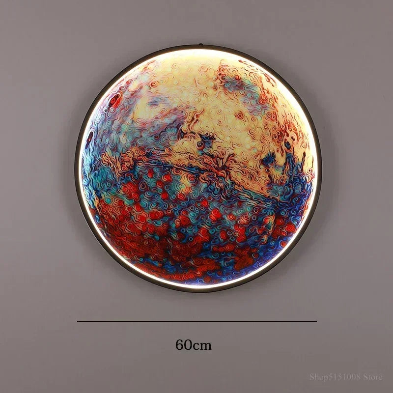 Dlight Decor Planet Mural Wall Light for Interiors