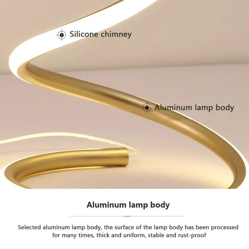 Modern LED Table Lamp with Dimmer Switch - Stylish and Adjustable Desk Light for Study, Reading, and Bedside
