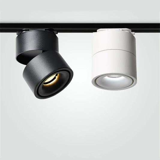 LED Track Light - 15W/12W/10W Spotlights for Bedrooms, Shops, and Corridors