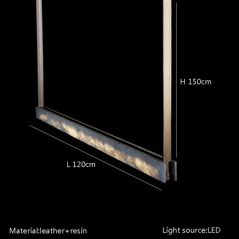 High-End Imitated Marble LED Chandelier - Luxury Art Decor Lighting for Dining Rooms, Exhibition Spaces, and Beyond