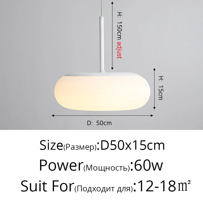 Clouds Ceiling Light - Perfect for Dining Room, Children's Bedroom, Hall - White LED Chandelier - Creative Decorative Lighting Fixture for Daily Illumination