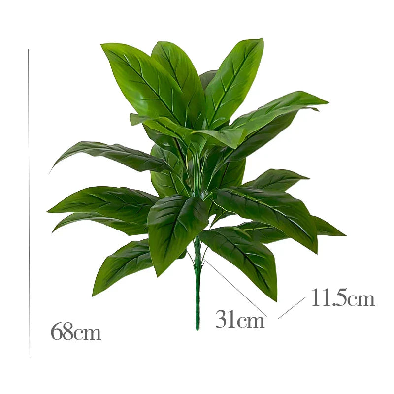 Dlight Decor Tropical Plant Branch for Home and Garden Display