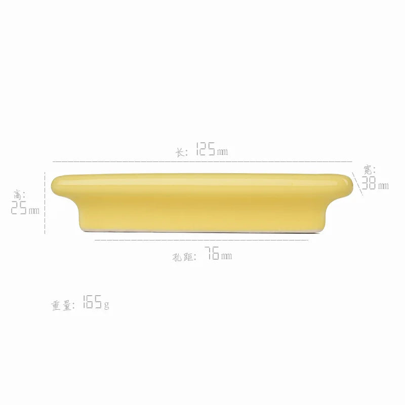 Macaron Series Ceramic Wardrobe Handles – Children's Room Door Knobs and Cabinet Pulls