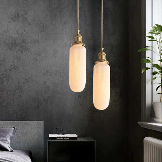 Copper Ceramic Chandelier - Postmodern Elegance for Personalized Lighting in Restaurants, Bars, Coffee Shops, Bedrooms, and Model Rooms