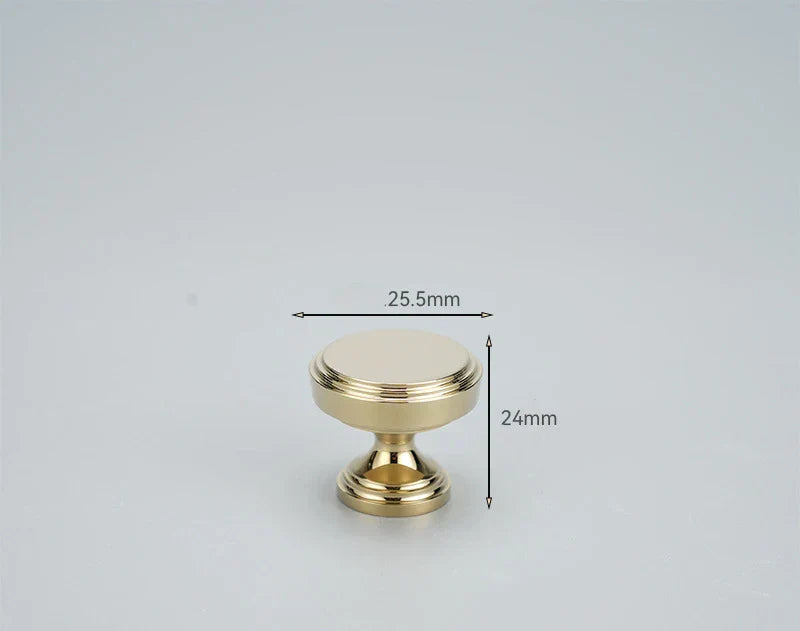 Chrome and Polished Gold Brass Furniture Handles – Modern Cabinet, Drawer, and Wardrobe Knobs