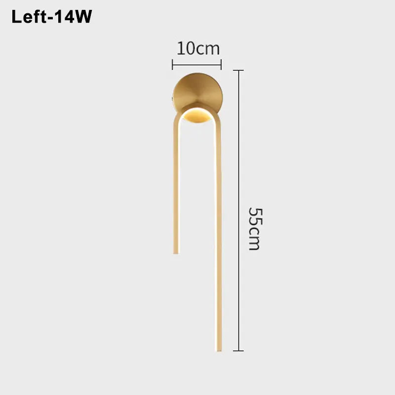 Modern LED Wall Lights - Indoor Lighting for Living Room, Bedroom, Bedside, and Home Decor Wall Sconces Lamp