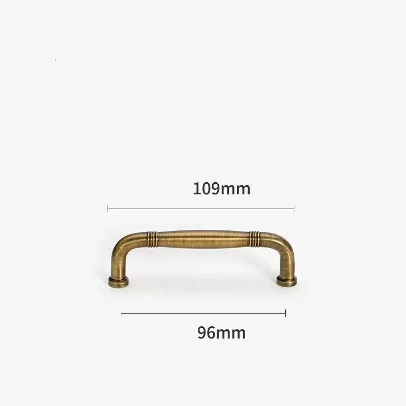 Bronze Cabinet Handles – Antique Furniture Pulls for Wardrobe, Vintage Drawer, and Cupboard