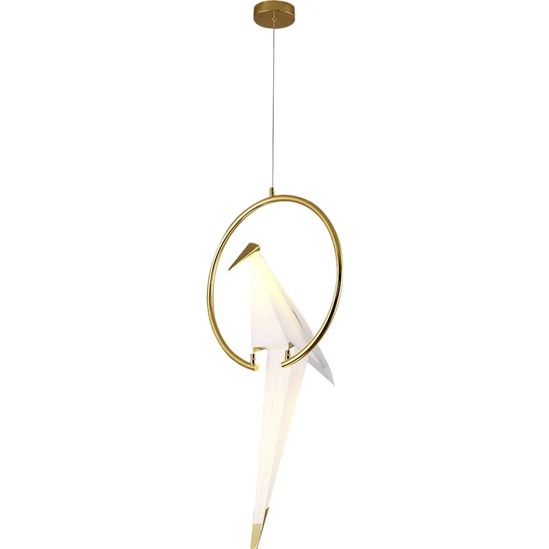 Modern Bird Cage Chandelier - Stylish Interior Decor Lighting Fixture for Living Room, Restaurant, and Bedroom