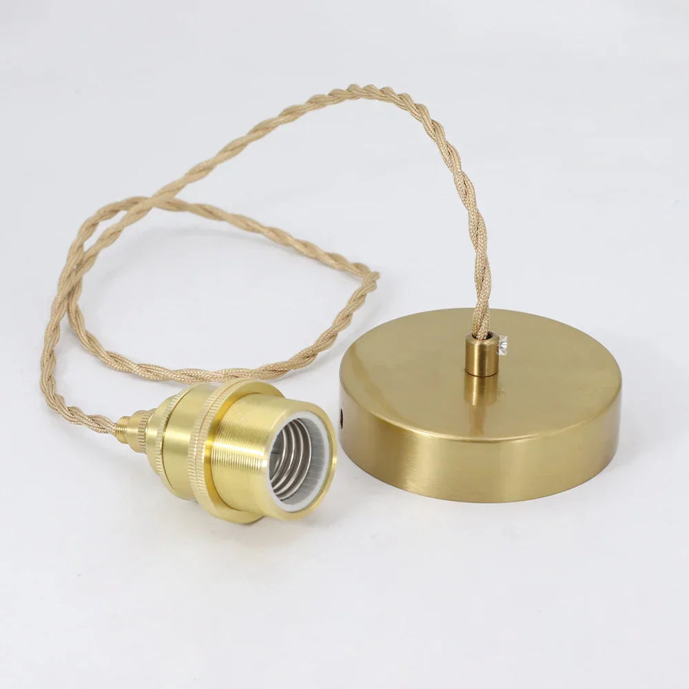 Sélène's Aluminum Vintage  E27 Lamp Holder for Home and Bar