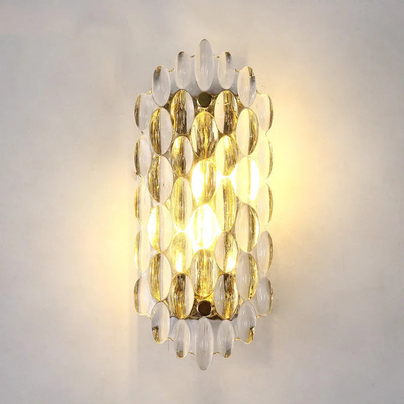 Lyric Nordic Postmodern Minimalist Crystal Villa Wall Lamp - Personalize Your Space with Creative Elegance