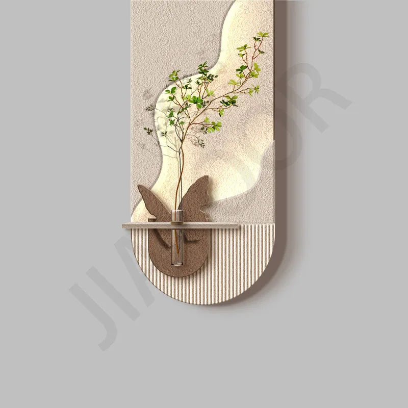 Dlight Decor Vase Plant Wall Lamp for Entry Spaces
