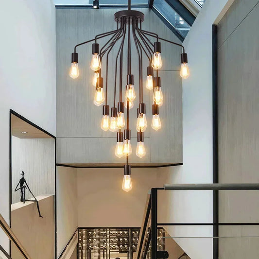 Grace's American Iron Ceiling Chandelier