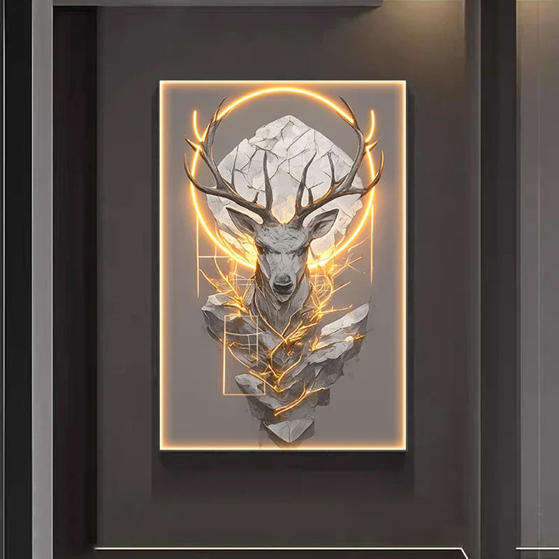 Dlight Decor Reindeer Wall Glow for Luxe Entry Spaces