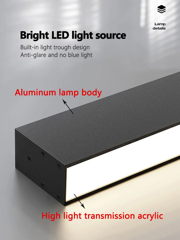 Modern LED Ceiling Lamp - Versatile Lighting for Living Rooms, Kitchens, Restaurants, Offices, and More