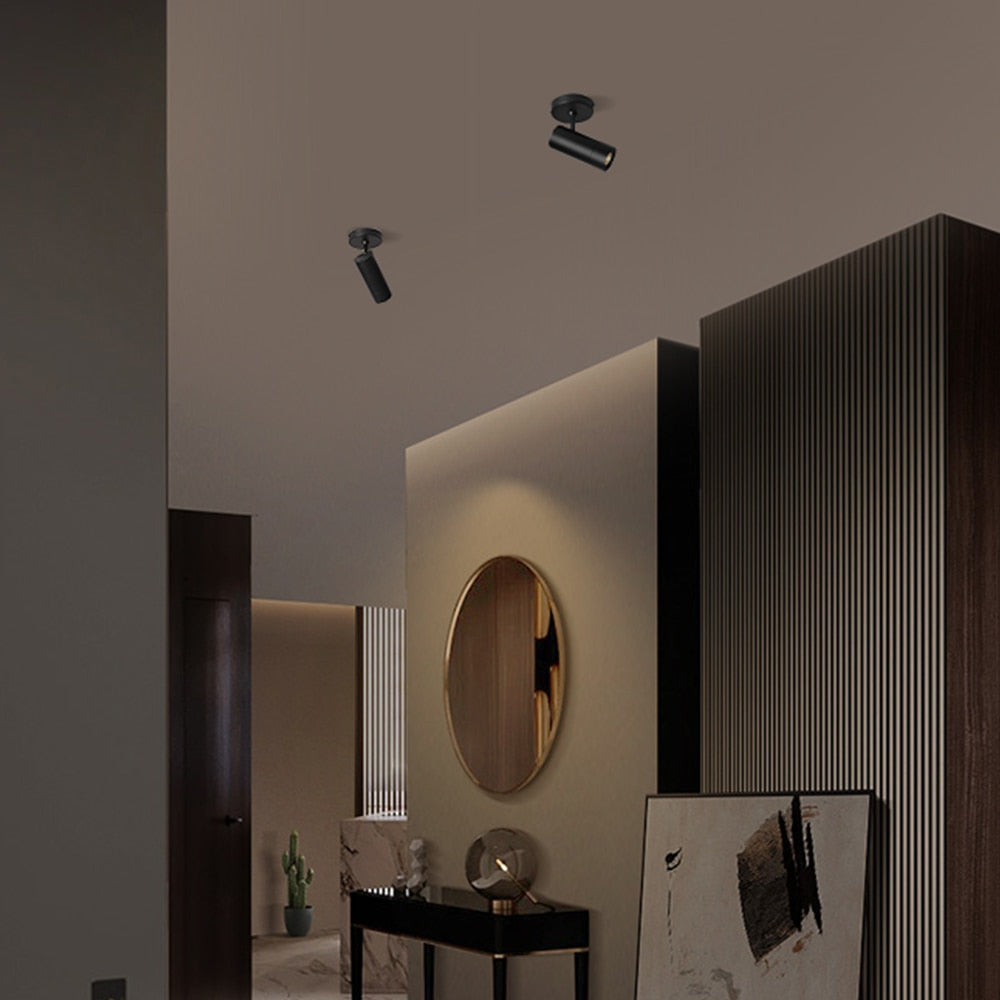 Sophia's 360° Adjustable Ceiling/Wall Spotlight with Dimmable GU10 Replaceable Bulb