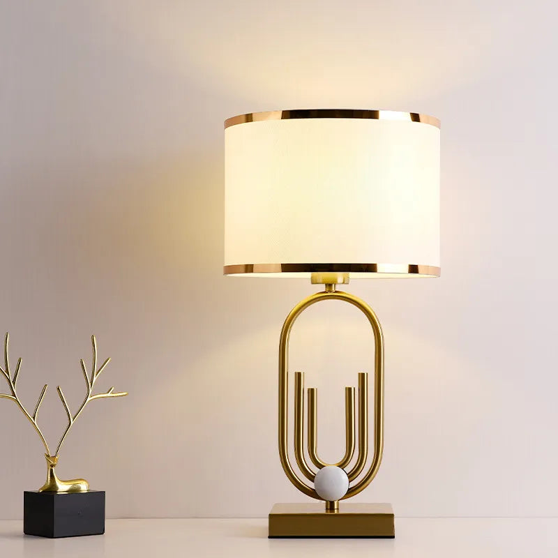 Nordic Luxury Table Lamp - Modern and Romantic Bedside Decoration for Bedroom and Living Room