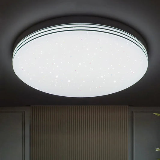 Ultra-Thin LED Ceiling Lamp - Modern Creative Lighting for Living Room, Bedroom, and Kitchen