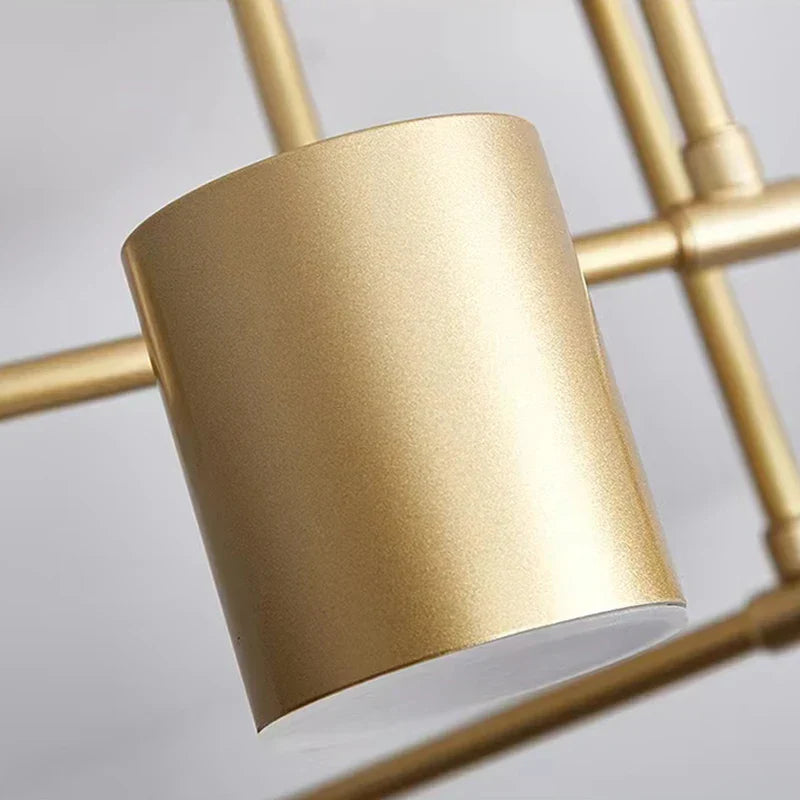 Nordic LED Ceiling Lights - Multiple Lamp Base Options in Black, White, and Gold - Modern Lighting for Living Room, Dining Room, and Bedroom