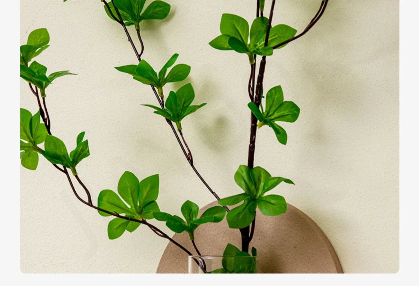 Dlight Decor LED Green Vase Wall Light for Hallways