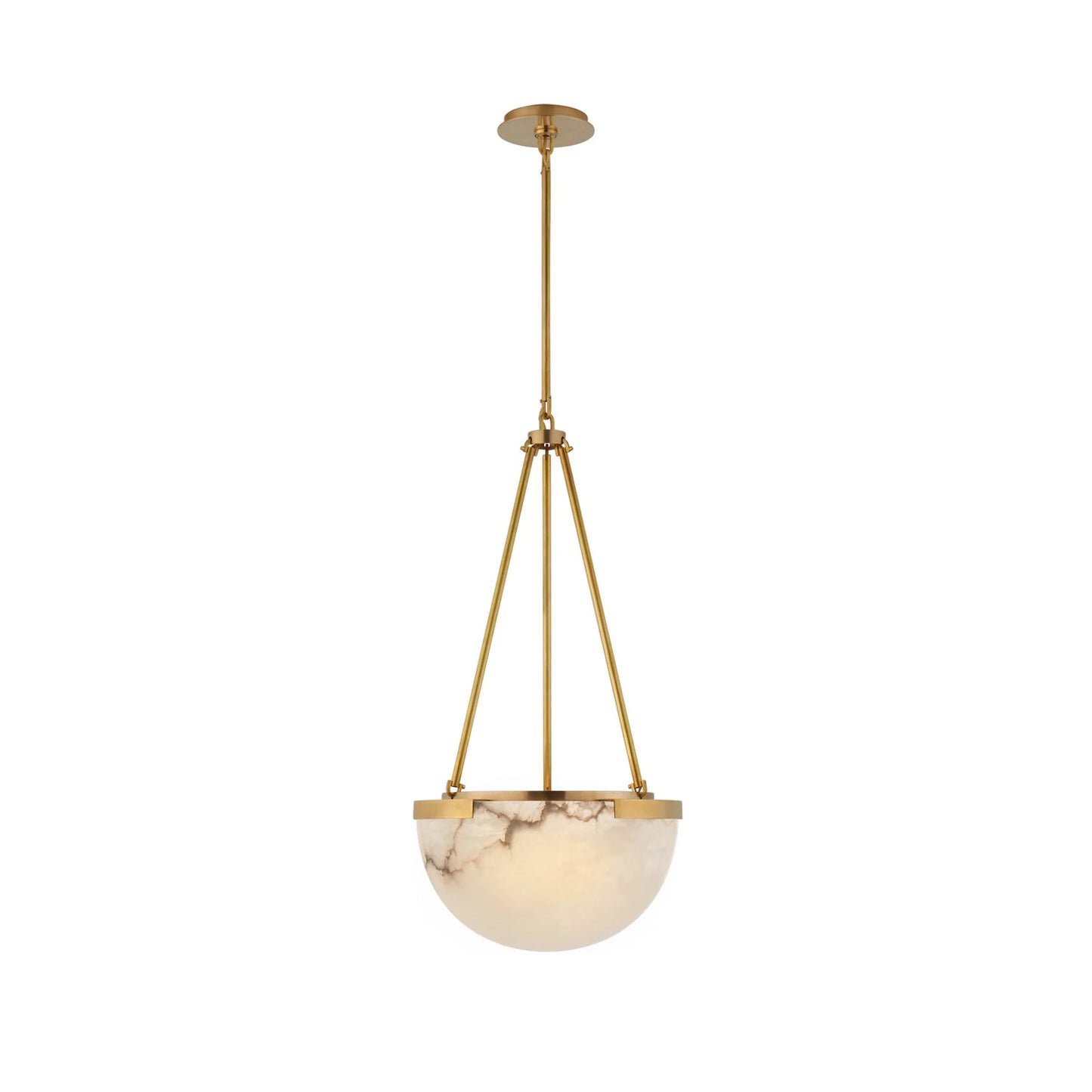 Semicircular Istar Alabaster Chandelier