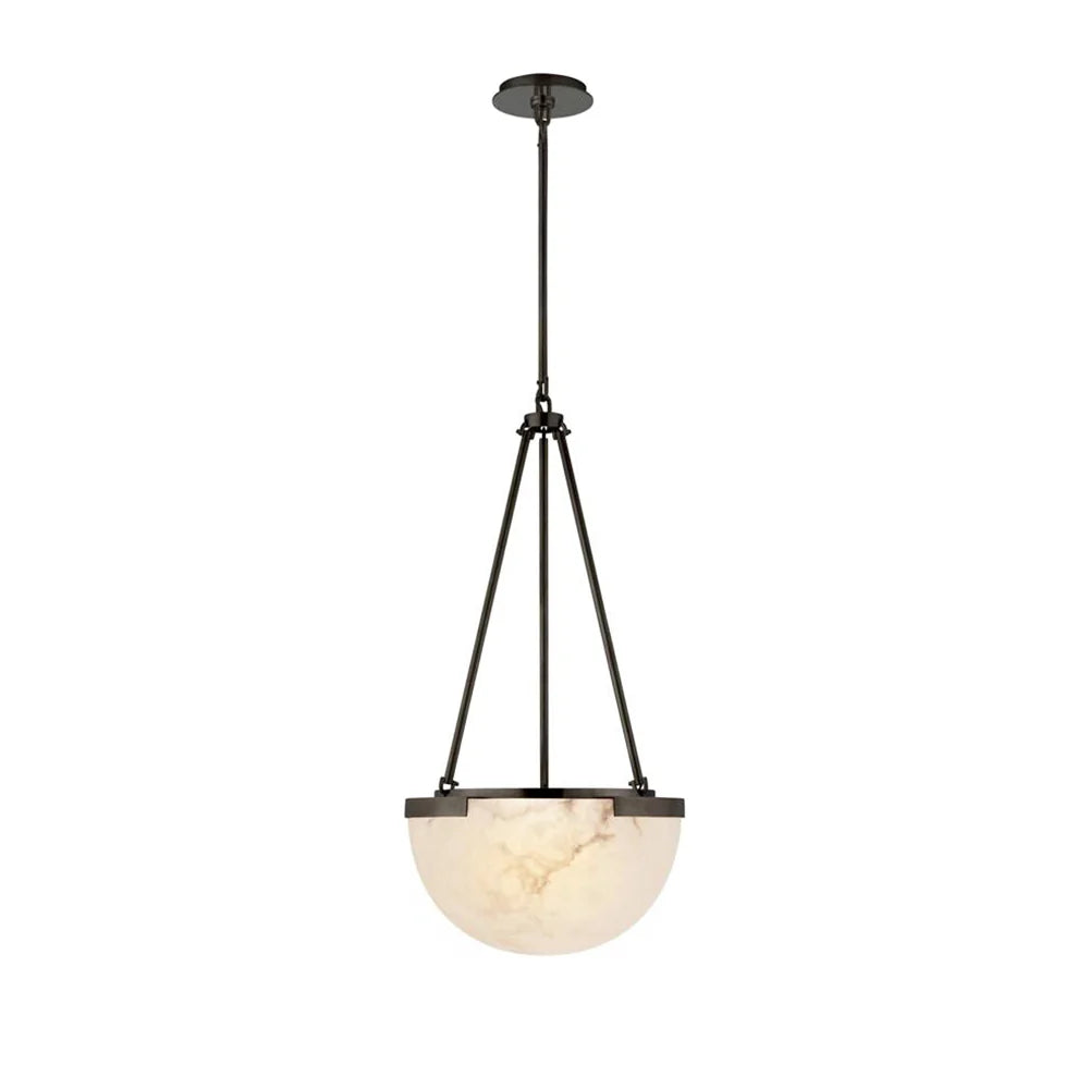Semicircular Istar Alabaster Chandelier