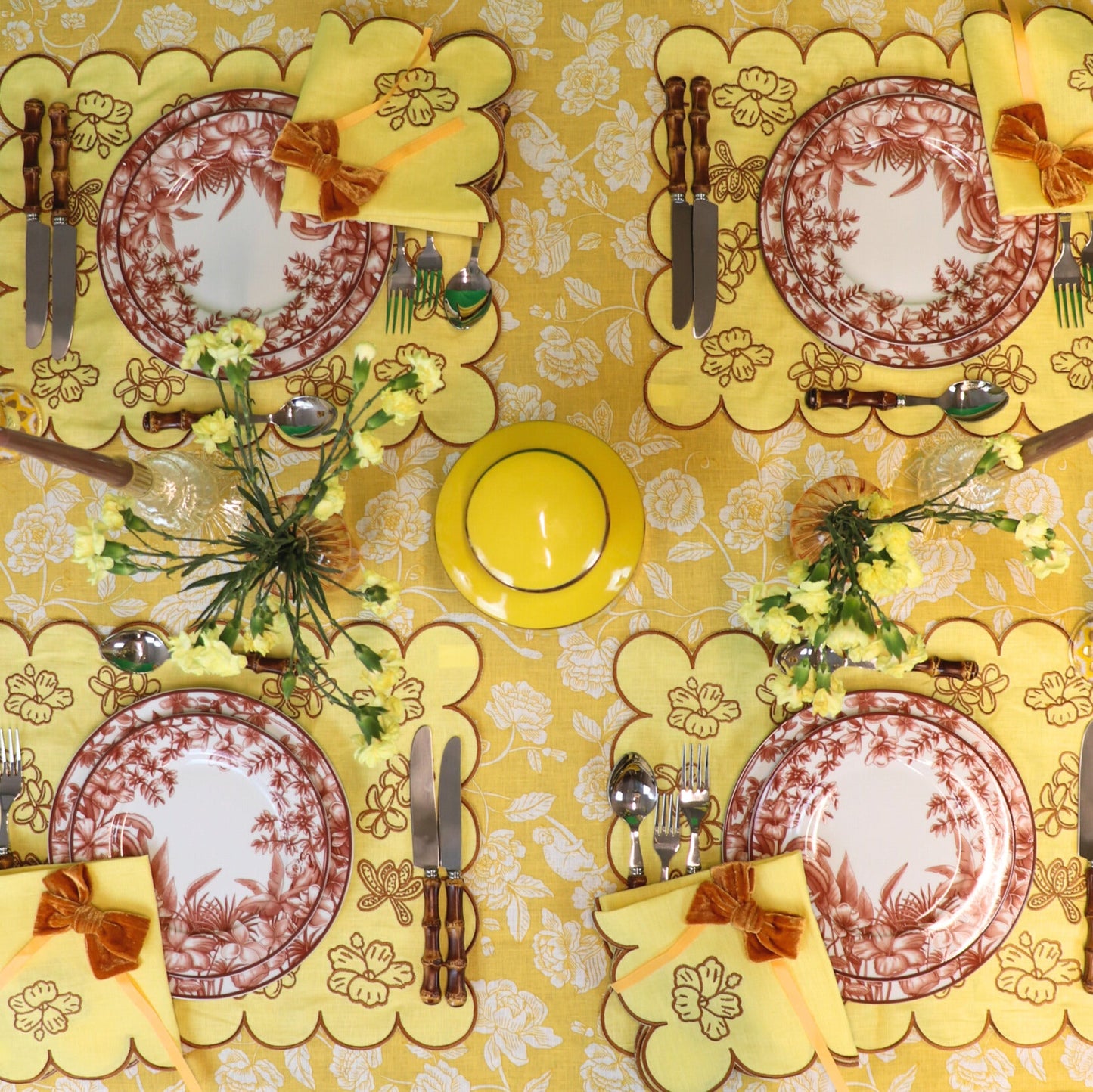 Sepia Estate Dinner Plate - Set of 4 (+1 Bonus Plate)