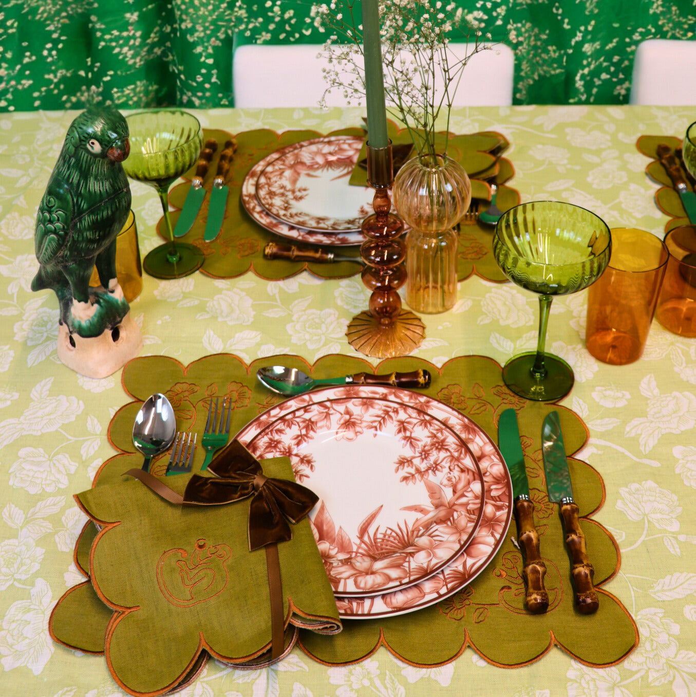 Sepia Estate Dinner Plate - Set of 4 (+1 Bonus Plate)