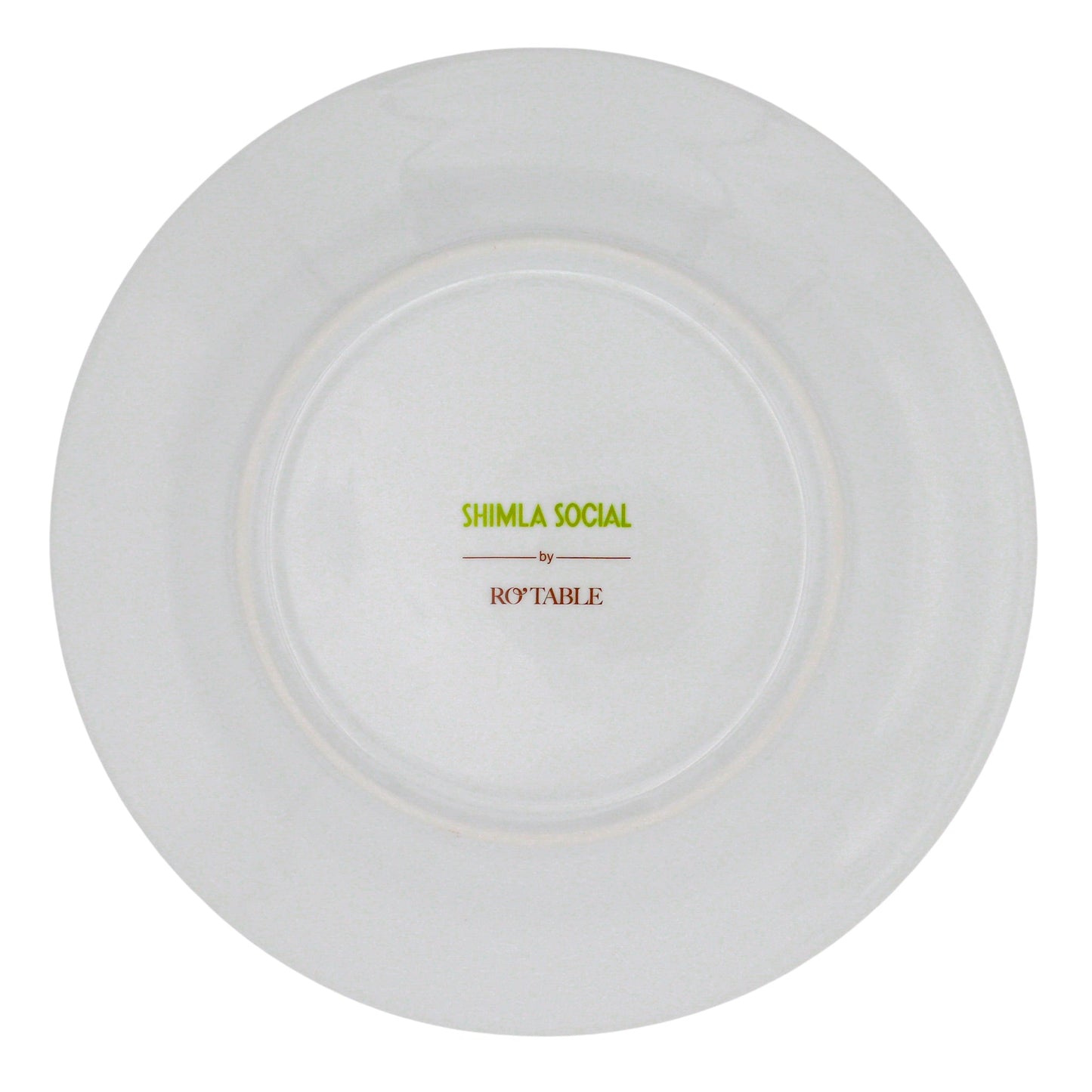Sepia Estate Dinner Plate - Set of 4 (+1 Bonus Plate)