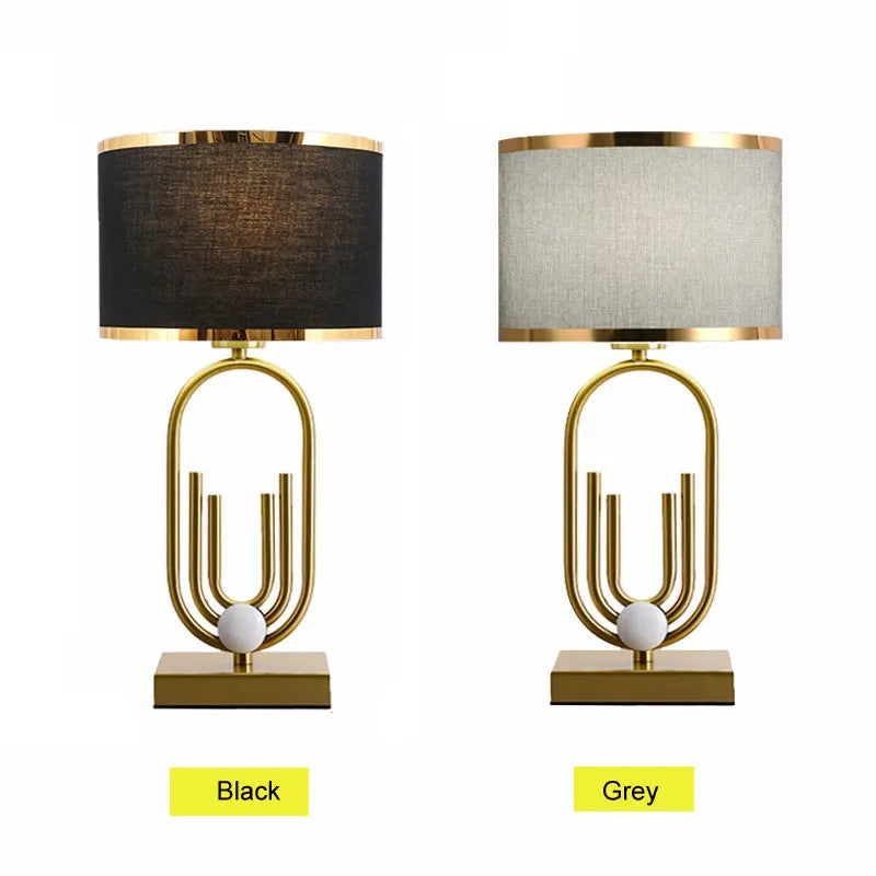 Nordic Luxury Table Lamp - Modern and Romantic Bedside Decoration for Bedroom and Living Room