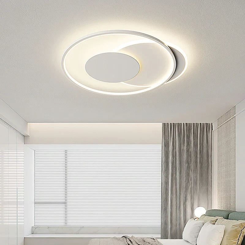 Ultra-thin LED Ceiling Light - Simple and Modern Lighting Fixture for Living Room, Study, Balcony, and More