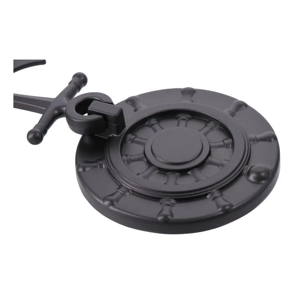 Decorative Zinc Alloy Door Knocker DIY Black Anchor Design Simple Style for Door