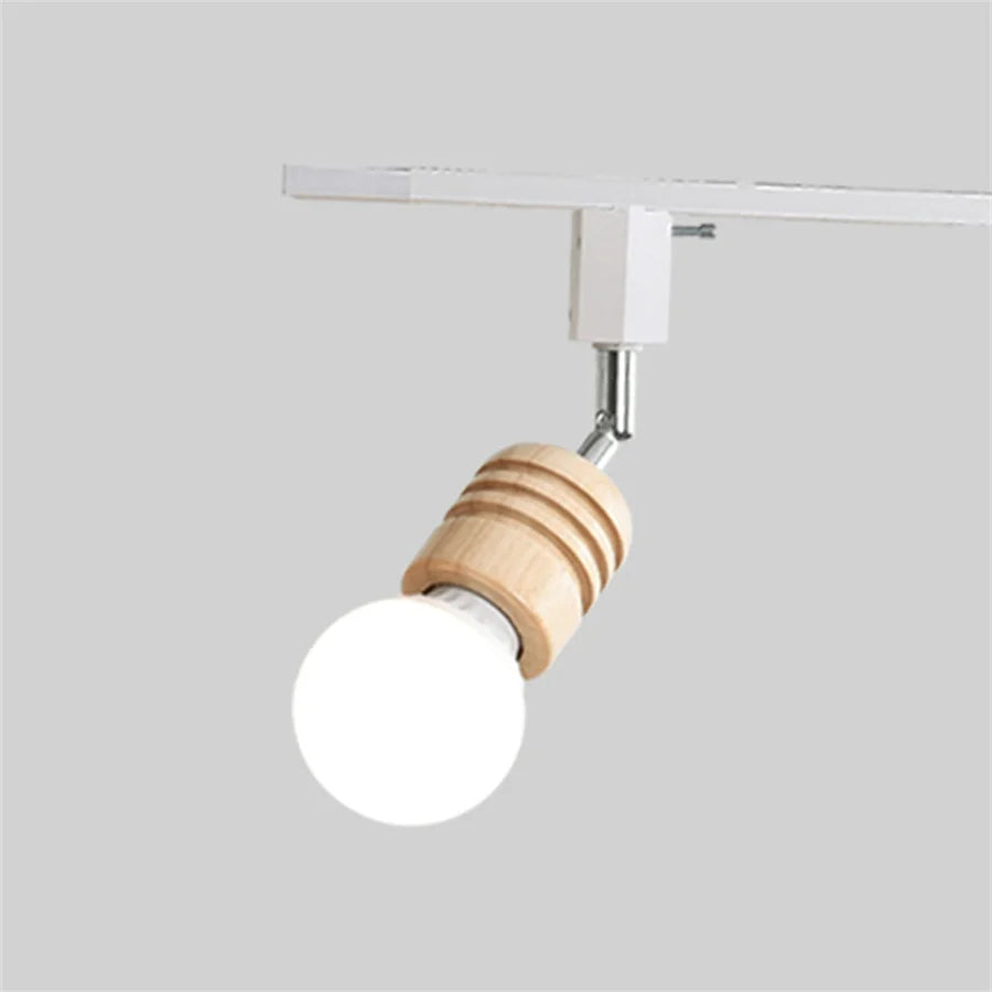 Nordic Rail Track Ceiling Spotlight for Cafes, Stores, and Restaurants