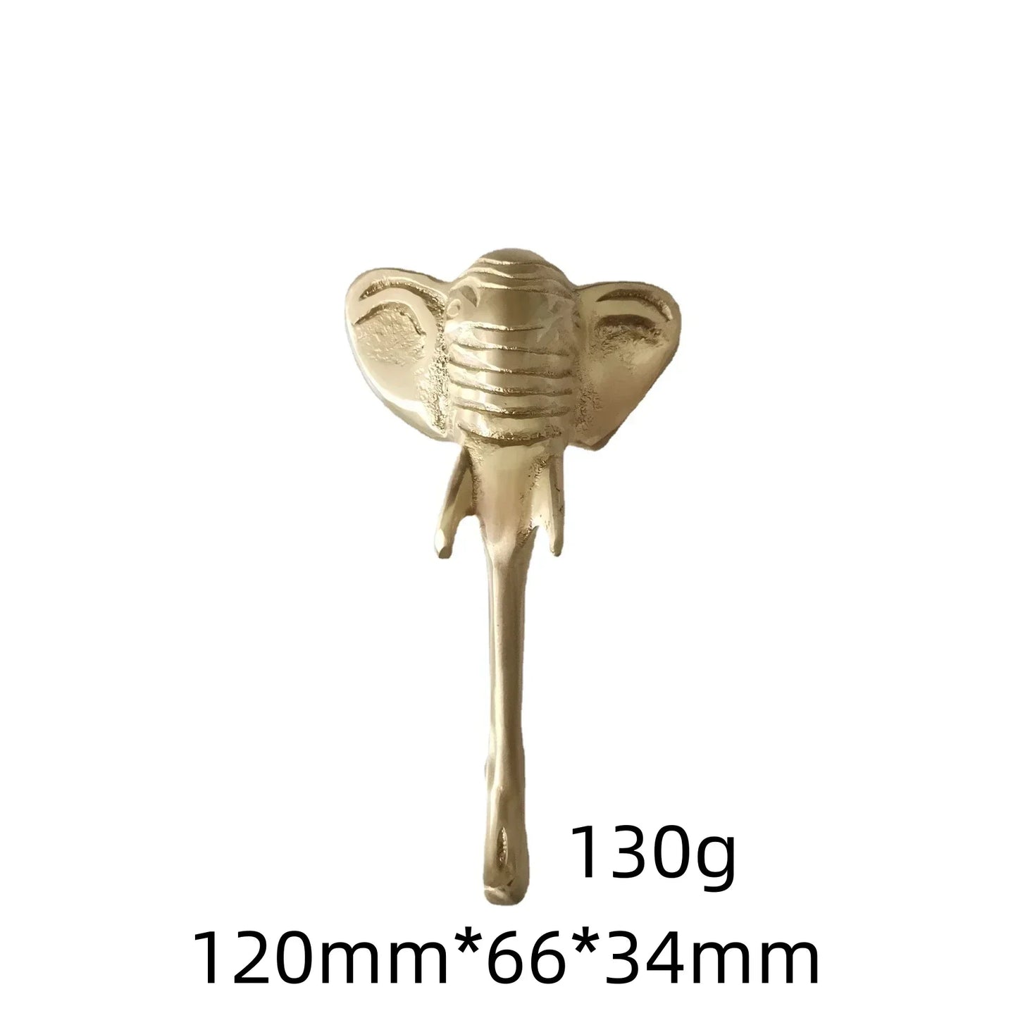 Luxury Brass Solid Handle Pure Copper Animal Shape High-grade Gold Wardrobe Dresser Drawer Cabinet Pulls Furniture Handles