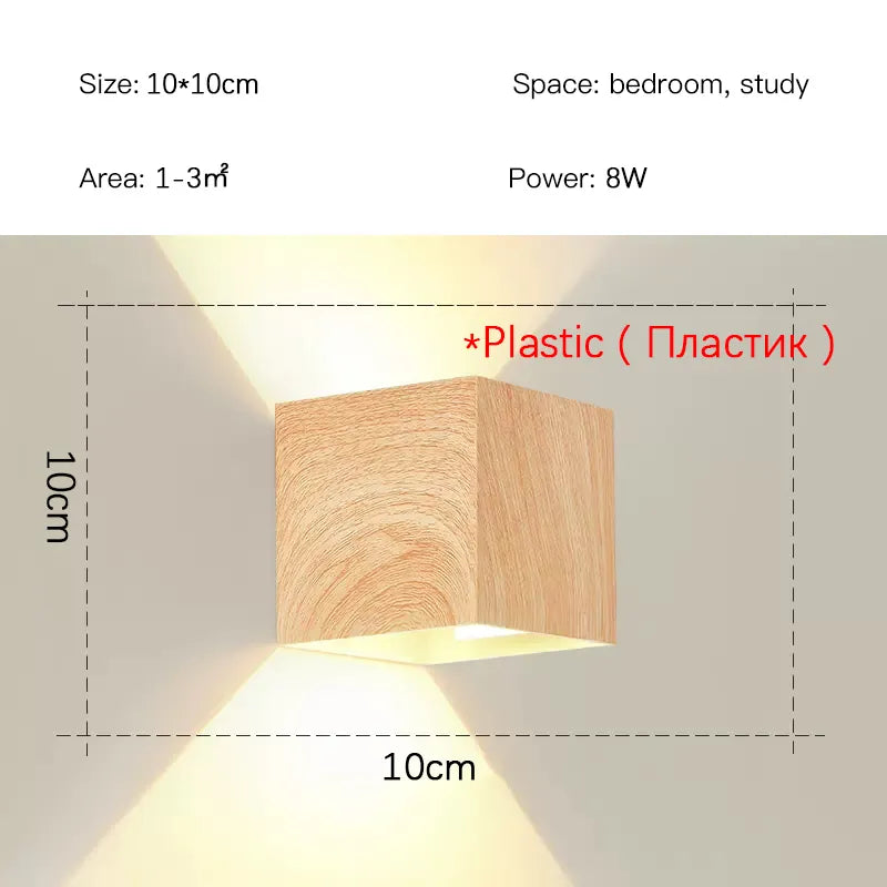 Contemporary Wooden Chandelier - Ideal for Dining Rooms, Kitchens, Shops, and Long Tables with LED Lighting