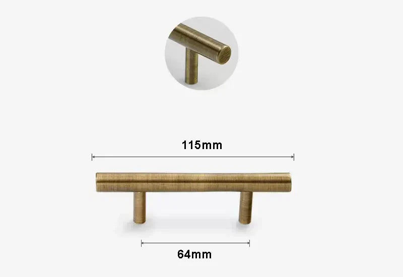 Antique Brass Handles – Old-Copper Wardrobe Knobs and Bronze Cabinet Pulls for Furniture