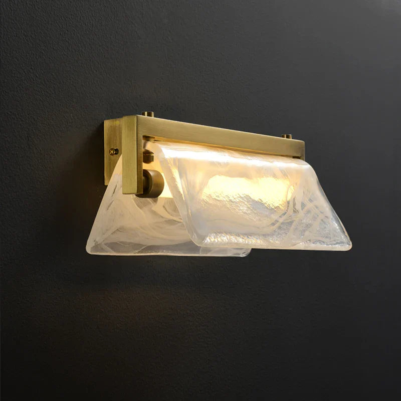 Cloud Mist Post-Modern Design Wall Lamp - Copper Luxury Lighting for Living Rooms, Bedrooms, and TV Background Walls