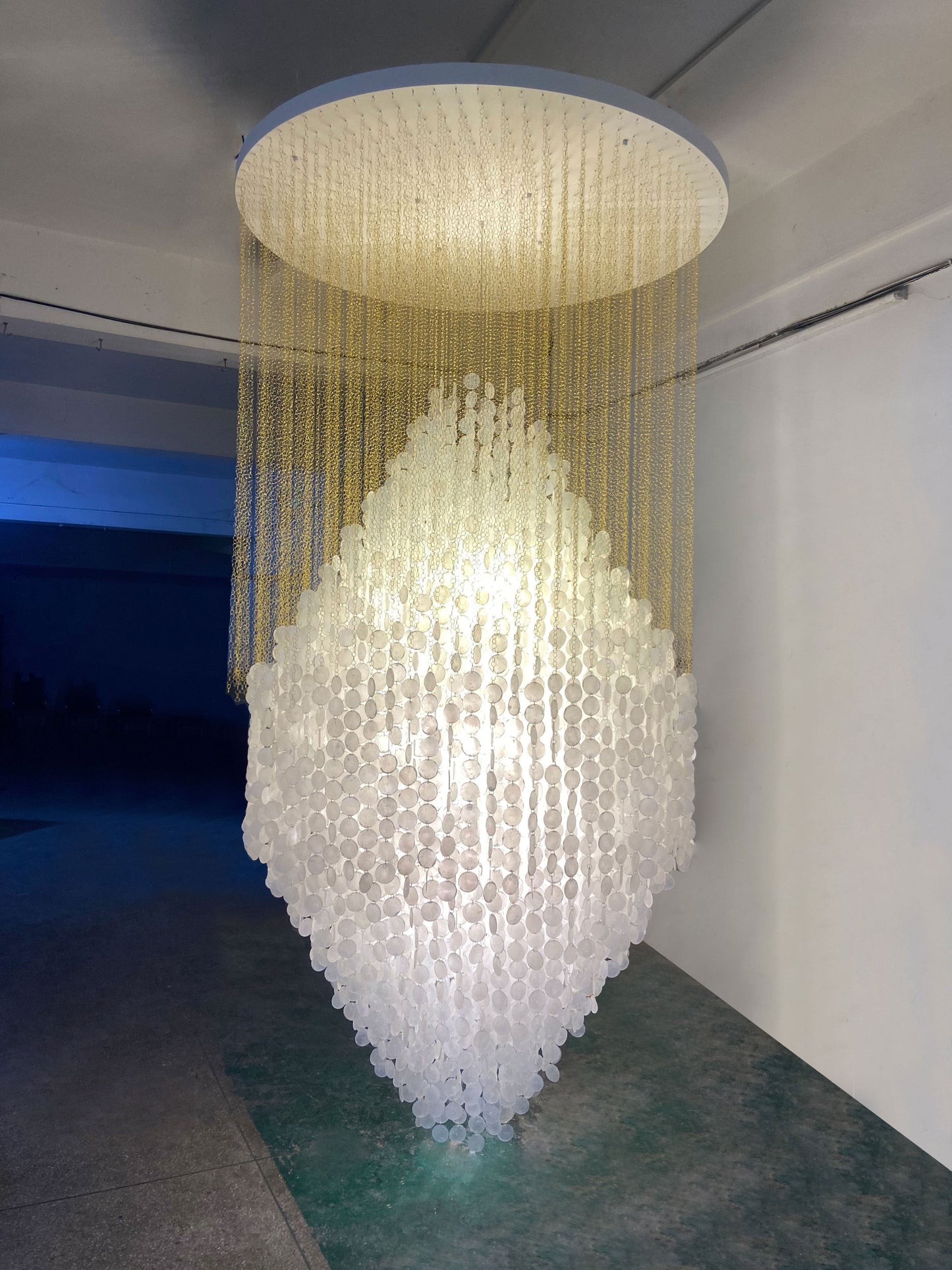 Shell Chandelier
